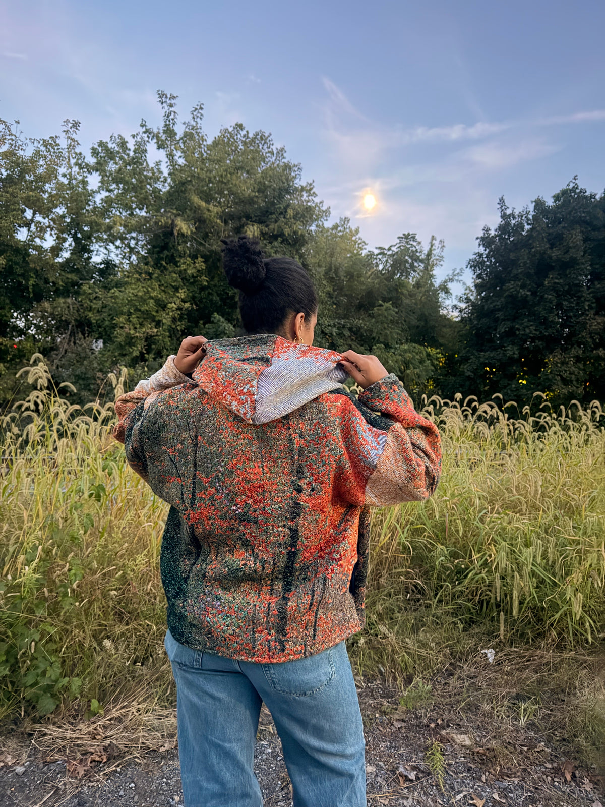 “Take the Scenic Route” Tapestry Hoodie