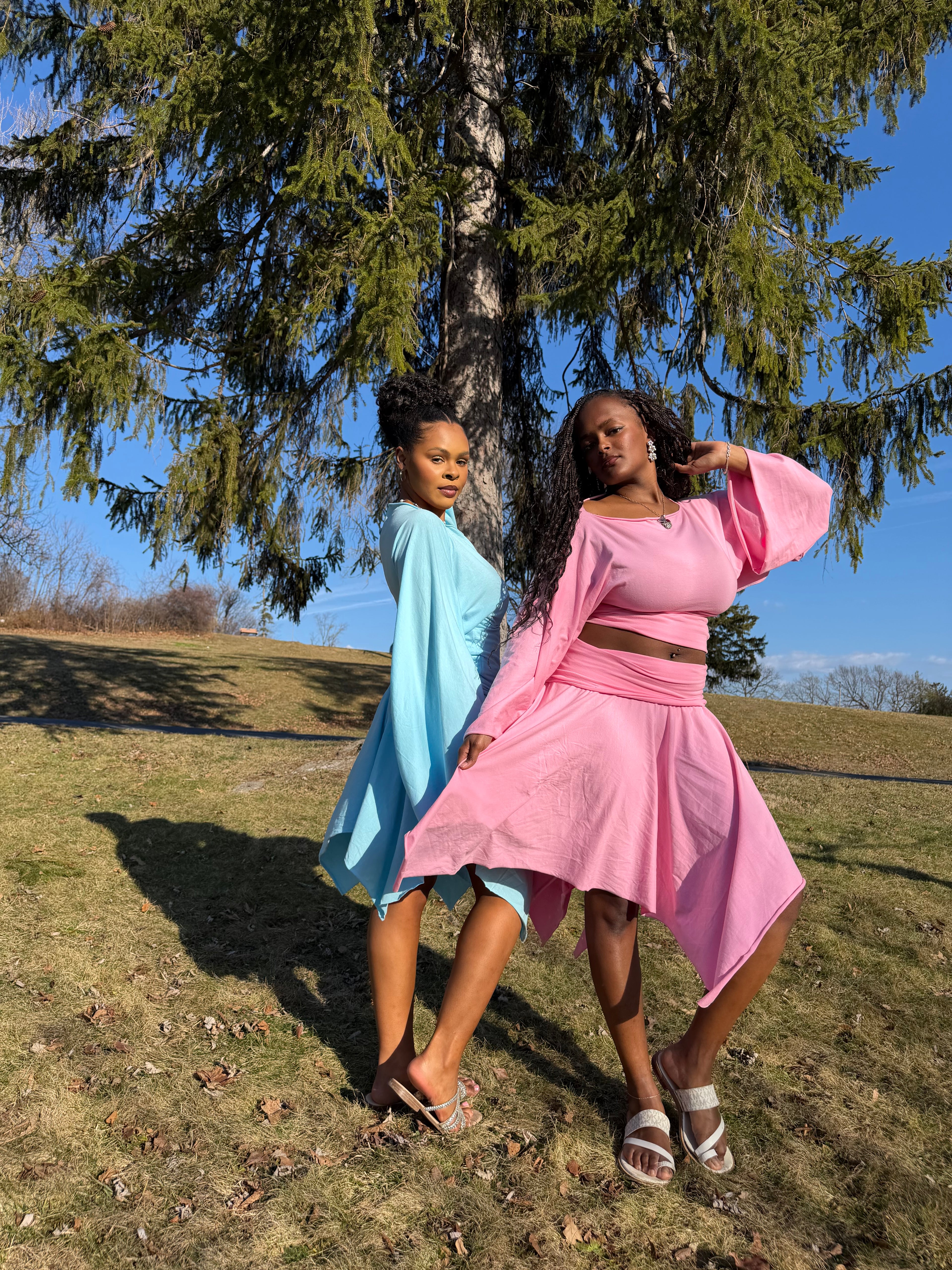 Signature Batwing & Skirt Set