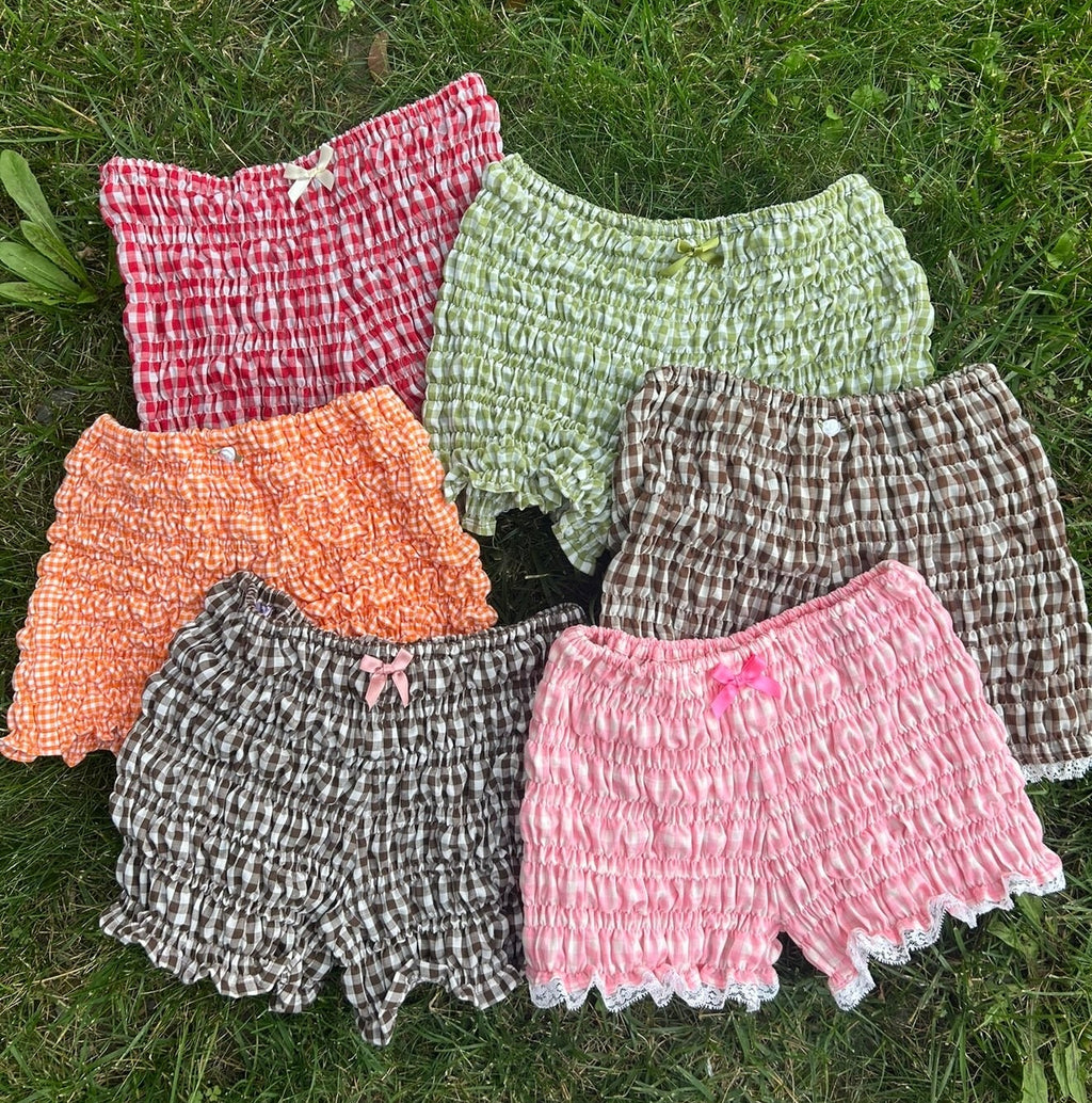 Gingham Bloomer Shorts