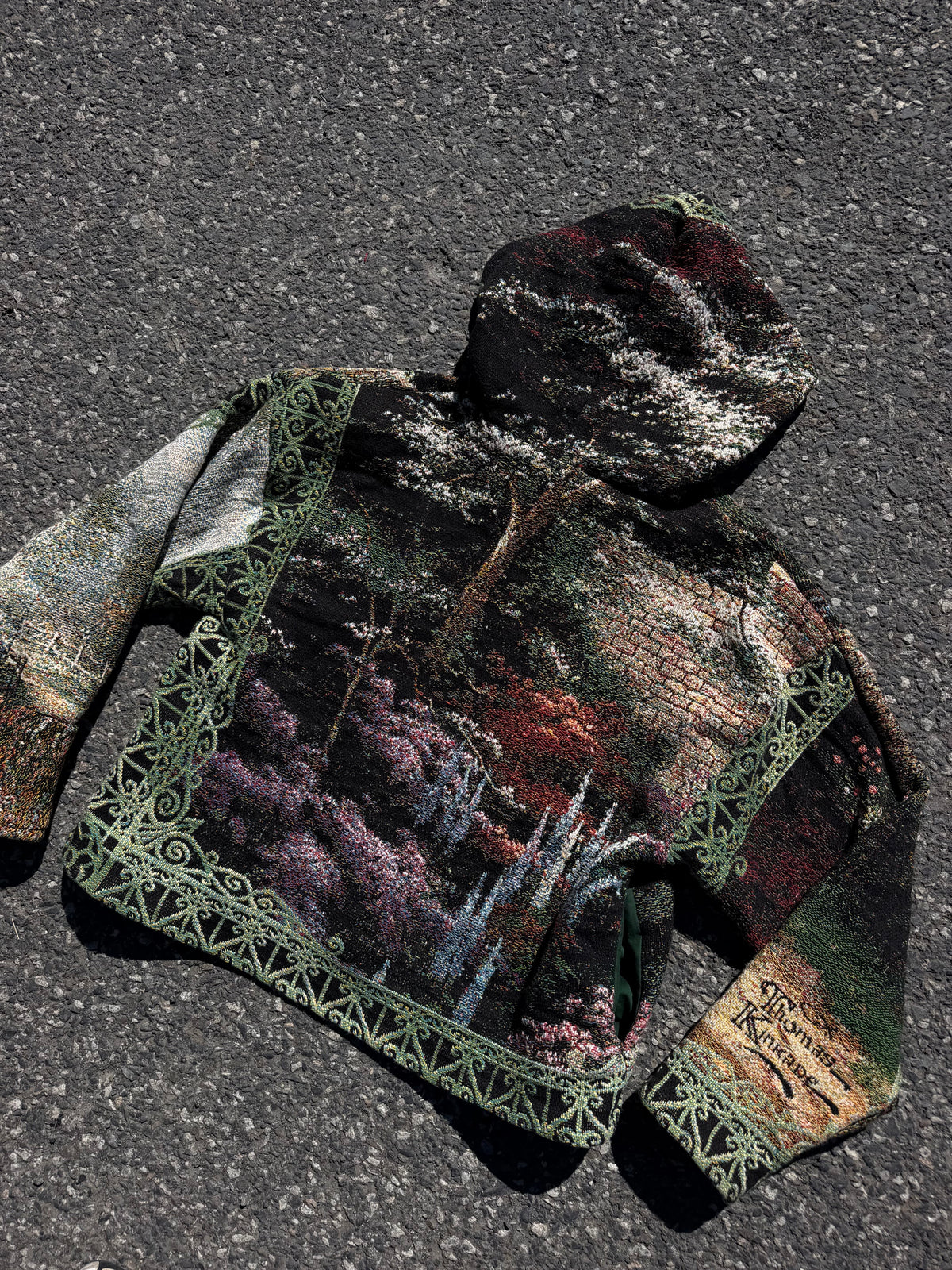 “Just Passing Through” Tapestry Hoodie