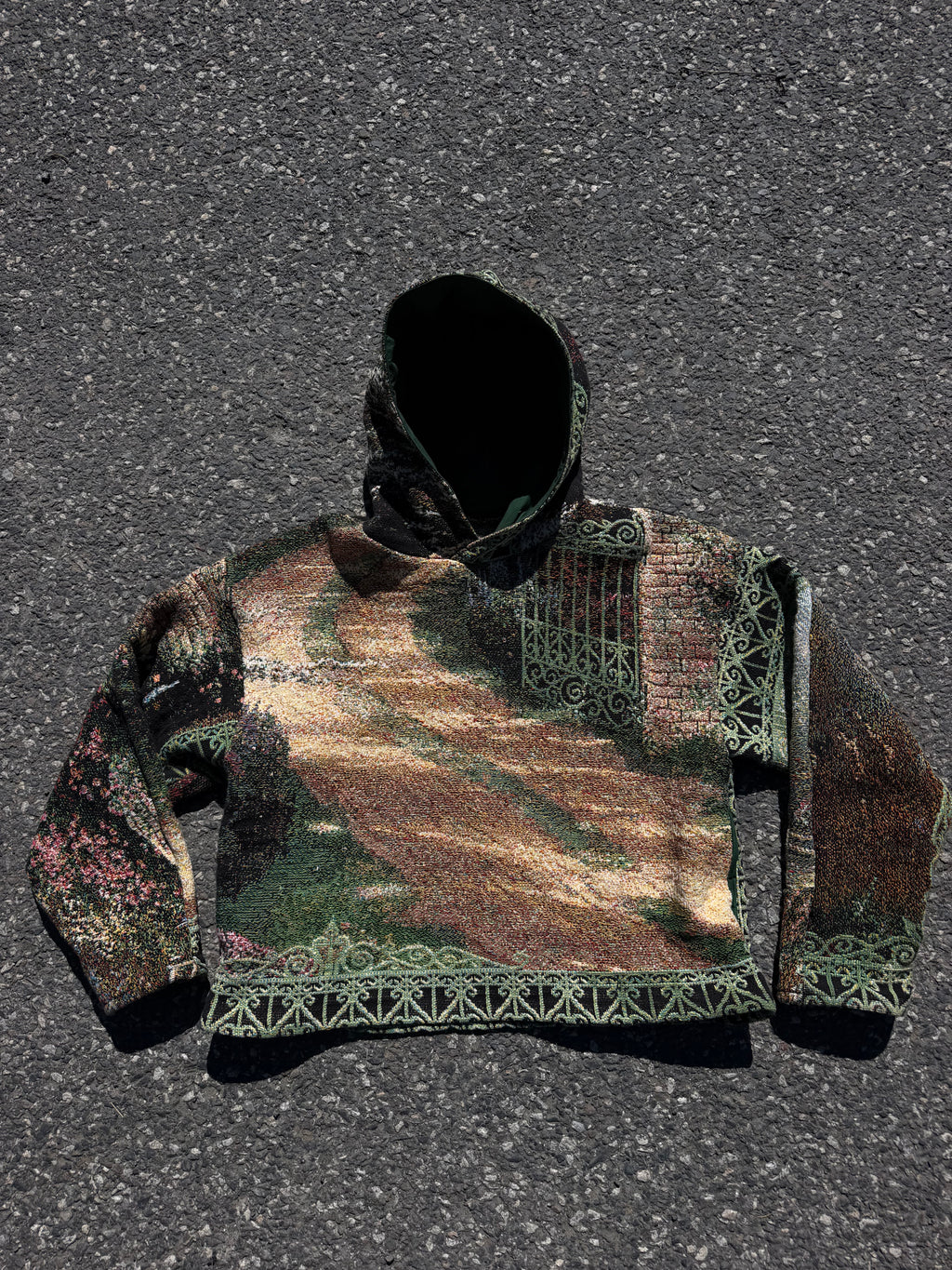 “Just Passing Through” Tapestry Hoodie