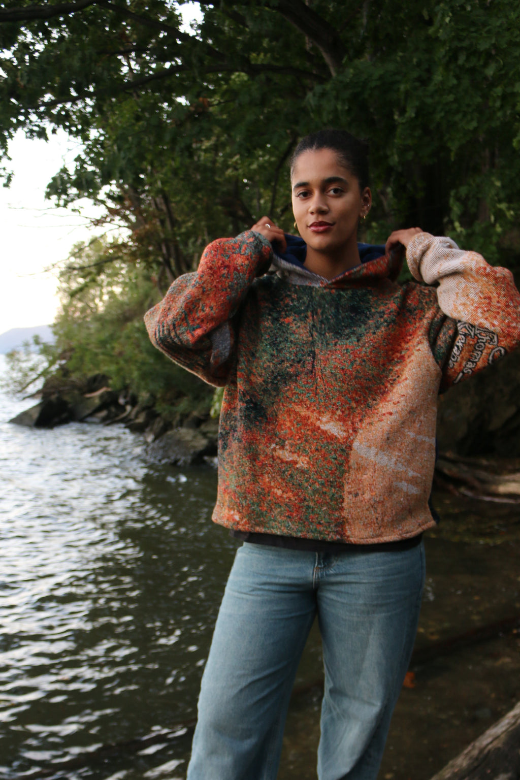 “Take the Scenic Route” Tapestry Hoodie