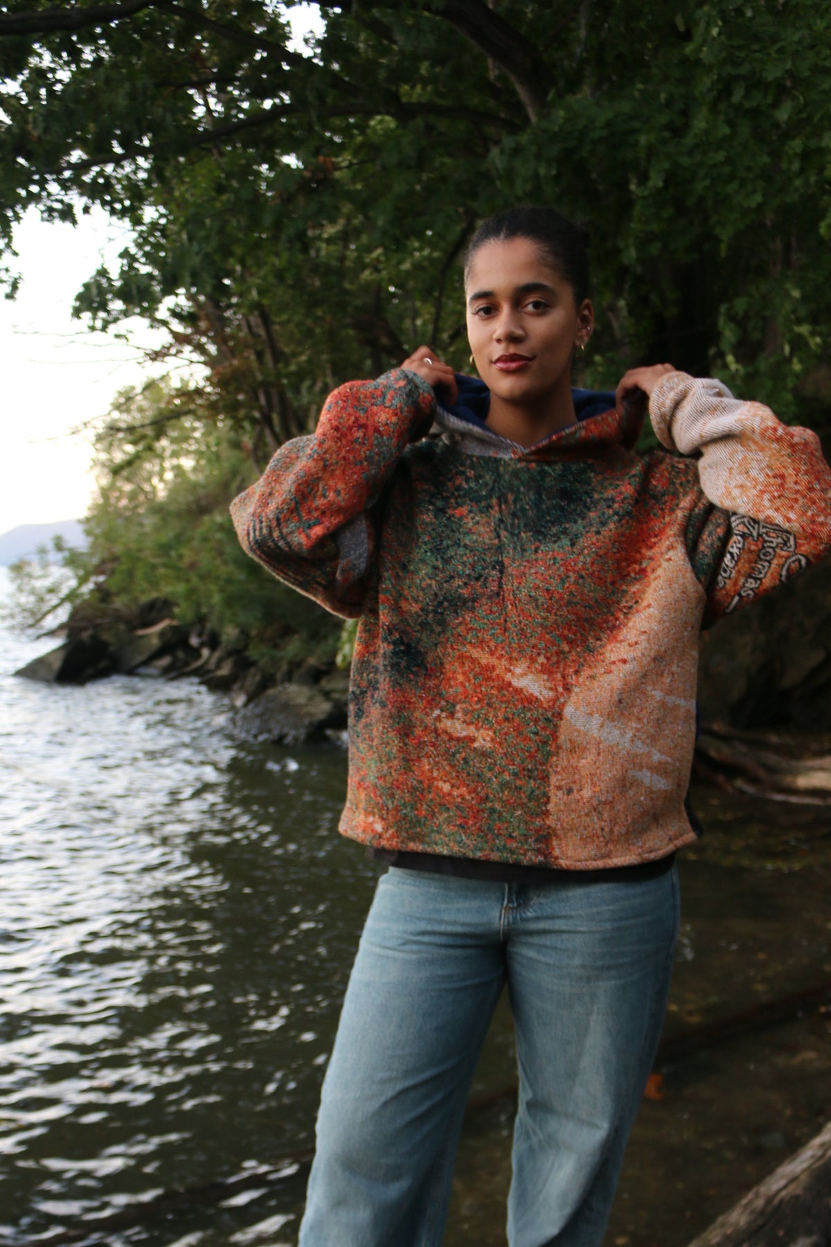 “Take the Scenic Route” Tapestry Hoodie