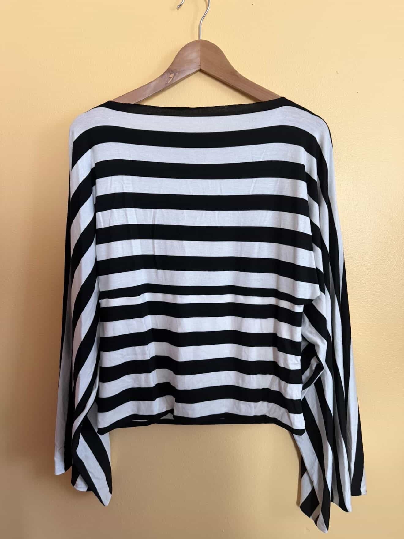 Striped Batwing Top