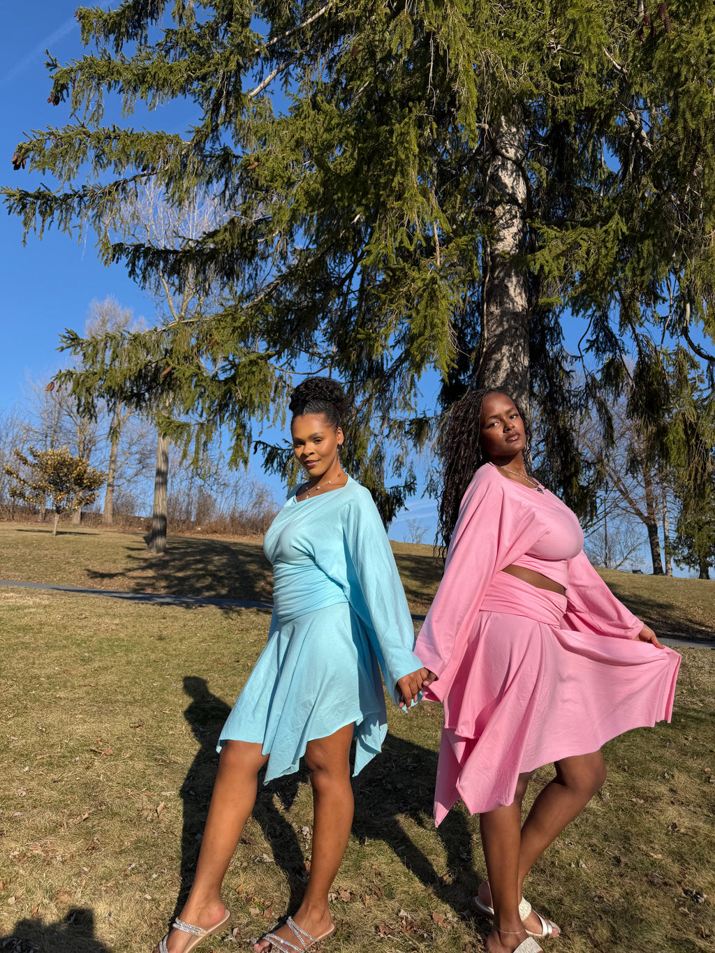 Signature Batwing & Skirt Set