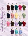 Short Sleeve Batwing Top